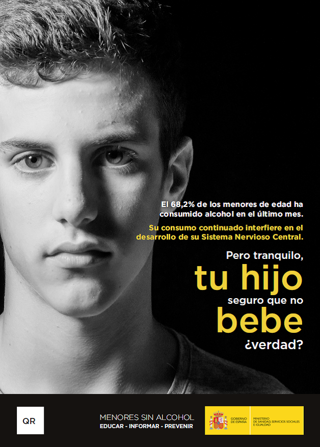 MENORES SIN ALCOHOL. Educar, informar, prevenir